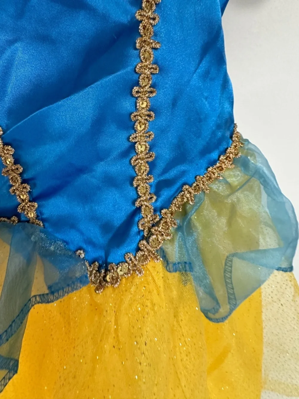 Snow White Dress Disney Princess 4-6 Halloween Costume